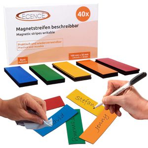 Magnetschilder ECENCE 11020101, 5 Farben