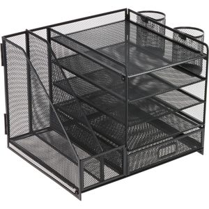 Produktbild für Briefablage Böttcher-AG Mesh Line schwarz, A4