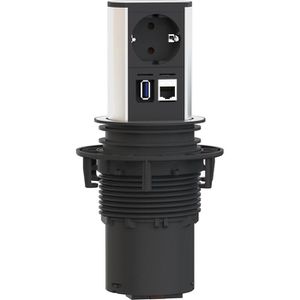 Einbausteckdose Bachmann Elevator, mit 0,5m Kabel