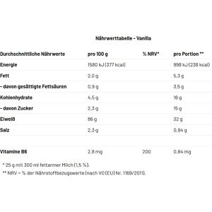 Produktbild für Proteinpulver Mammut Formel 90 Protein, 3 kg