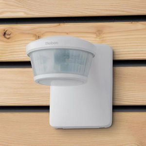 Produktbild für Bewegungsmelder Theben theLuxa P300 KNX BK PIR