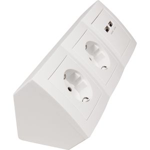 Produktbild für Tischsteckdose McPower Flair, mit 0,15m Kabel