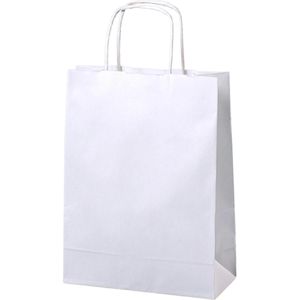 Produktbild für Papiertüten Mailmedia weiß