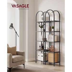 Produktbild für Bücherregal Vasagle LGT501G01, schwarz
