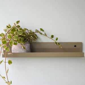 Produktbild für Wandregal jankurtz JILL, 491852, olivegrau