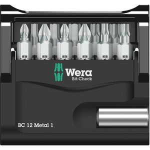 Produktbild für Bitset Wera Bit-Check 12 Metal 1, 05057424001