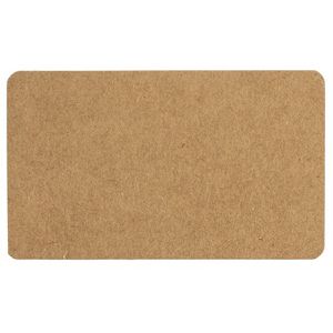 Produktbild für Tischkarten Ideen-mit-Herz 011532, braun, blanko