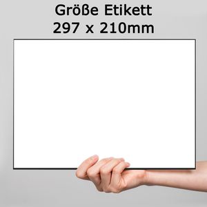 Produktbild für Versandetiketten Zweckform L7567-25, transparent