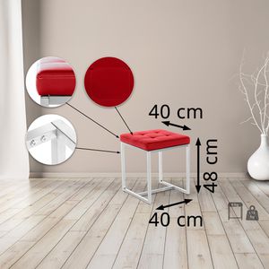 Produktbild für Sitzhocker CLP Barci, 1027805, bis 115 kg