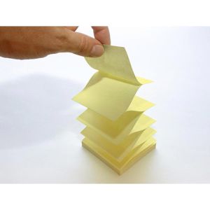 Produktbild für Haftnotizen Info Z-Notes Recycling 5643-11box gelb
