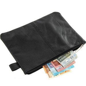 Produktbild für Banktasche Alassio 42233, schwarz, Echt Leder
