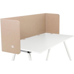 Produktbild für Tischtrennwand hJh-OFFICE 892005, beige