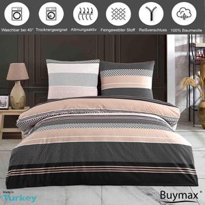Produktbild für Bettwäsche Buymax Zigo, beige, Renforcé