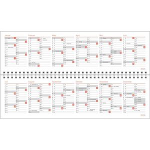 Produktbild für Tischkalender Heye 21282, Loriot Büroplaner, Jahr 2026