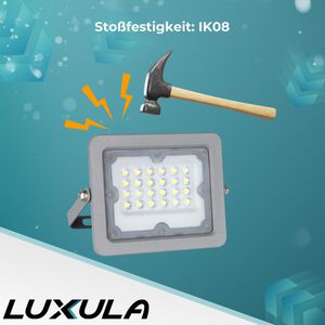 Produktbild für LED-Außenstrahler Luxula LX400231, IP65 wasserdicht