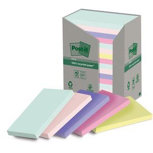 Haftnotizen Post-it Recycling Notes, pastell