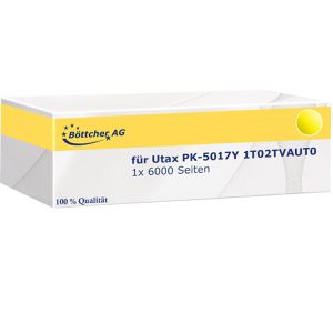 Toner Böttcher-AG für Utax PK-5017Y 1T02TVAUT0