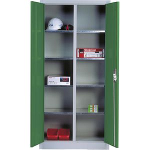 Produktbild für Werkzeugschrank CP-Möbel 8921-311, aus Metall, grau / grün
