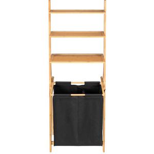 Produktbild für Badregal Wenko Ecori 50784100, aus Holz, braun