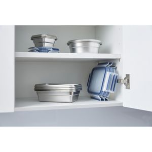 Produktbild für Frischhaltedose Emsa Clip&amp;Close N1150300, aus Edelstahl