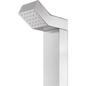Produktbild für Gartendusche vidaXL 315939, Kaltwasserdusche, silber