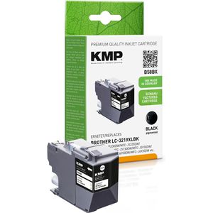 Tinte KMP B58BX für Brother LC-3219XLBK