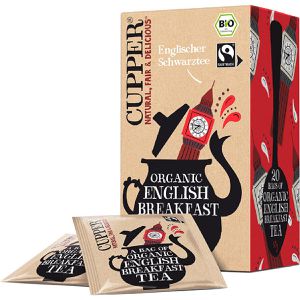 Produktbild für Tee Cupper English Breakfast, Schwarzer Tee, BIO