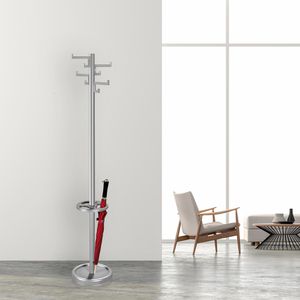 Produktbild für Garderobenständer Kerkmann Nevada, 6900 silber