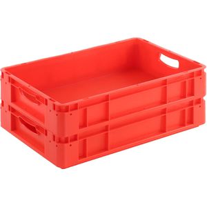 Produktbild für Eurobox Alpha-Paletten Silverline, rot, 20 Liter