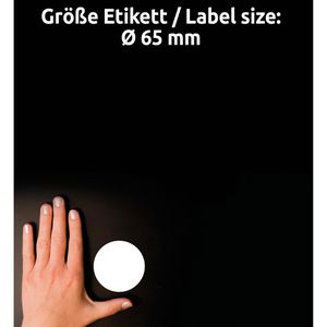 Produktbild für Namensetiketten Zweckform L4881-20, weiß