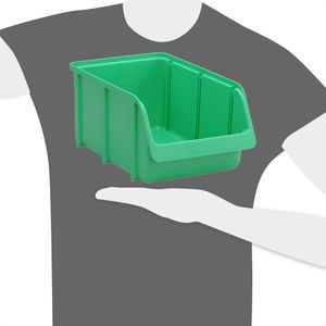 Produktbild für Sichtlagerkasten Hünersdorff 674400, Größe 4