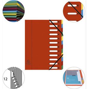 Produktbild für Ordnungsmappe Exacompta 55125E Harmonika, A4