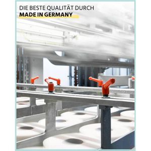 Produktbild für Toilettenpapier Glücksblatt Klassisch Weiß