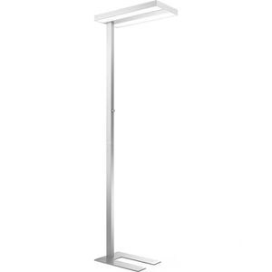 Produktbild für Stehlampe Alco 9080-2, LED, silber, 195 cm