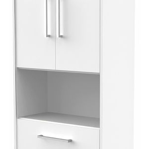 Produktbild für Kombischrank Kerkmann Move, weiß, abschließbar