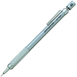 Druckbleistift Pentel GraphGear 500, silber, Kunststoff