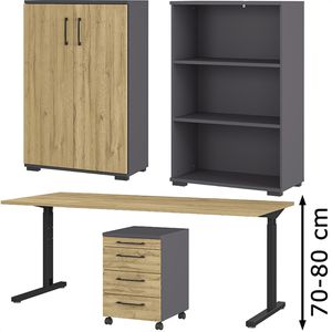 Büromöbel-Set Germania Profi 3.0 Set 4