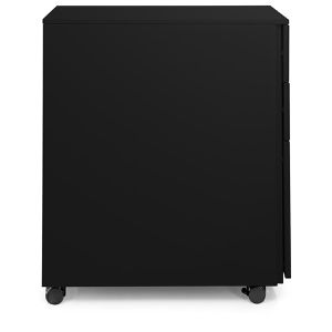 Produktbild für Rollcontainer Ergotopia RGOCON-S, aus Metall, schwarz