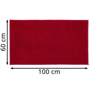 Produktbild für Badematte Gözze Anti-Rutsch Chenille, 60 x 100 cm