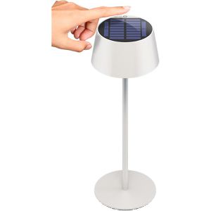 Produktbild für Tischlampe Goobay 73929, weiß mit LED