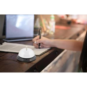 Produktbild für Tischglocke Böttcher-AG silber, 5,5 x 8,5 cm