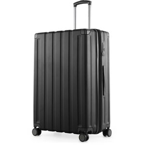 Koffer Hauptstadtkoffer Q-Damm, erweiterbar, schwarz