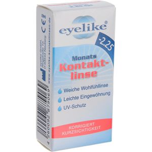 Produktbild für Kontaktlinsen Eyelike Dioptrien -2,25