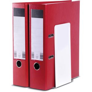 Produktbild für Buchstütze Maul 3501002, schmal, weiß