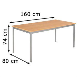 Produktbild für Besprechungstisch Sodematub 168RHA