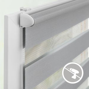 Produktbild für Rollo Lichtblick Klemmfix, lichtdurchlässig, grau