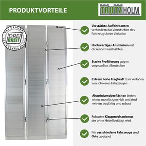 Produktbild für Auffahrrampe Dreibreit by Trutzholm 39054, 1 Stück