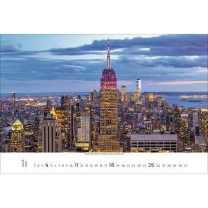 Produktbild für Bildkalender Korsch 213526, New York, Jahr 2026