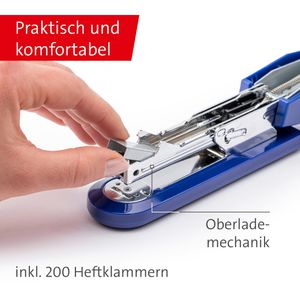 Produktbild für Heftgerät Novus B3, 020-1266, inkl. 200 Heftklammern