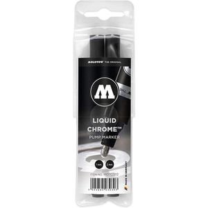 Produktbild für Lackmarker Molotow Liquid Chrome, chrom